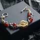 Bracelet with natural stones, Bead bracelet, Moscow,  Фото №1