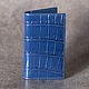 Copy of Copy of Copy of business card Holder crocodile leather, Business card holders, Moscow,  Фото №1