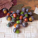 Бусина лэмпворк "Желудь". Бусины. Natalia Korolyuk lampwork beads. Интернет-магазин Ярмарка Мастеров.  Фото №2