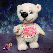 Куклы и игрушки handmade. Livemaster - original item Teddy bears with an embroidered metric. Handmade.