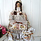 Чайная дама "Шоколадное пралине", Куклы Тильда, Венев,  Фото №1