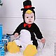 Карнавальный новогодний костюм Пингвина для малышей и детей