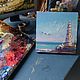 Oil painting 'Tarkhankut Lighthouse'. Pictures. Zhanne Shepetova. My Livemaster. Фото №4