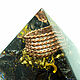 Orgonite pyramid - Quartz crystal, elite shungite. Pyramid. Worldorgonite. Online shopping on My Livemaster.  Фото №2