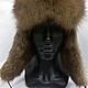 Women's hat with earflaps made of sable fur, Hat with ear flaps, Moscow,  Фото №1