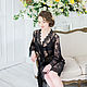 Lace gown with long sleeves handmade, Robes, Moscow,  Фото №1