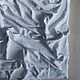 Заказать Текстурная объёмная картина интерьерная «white textile». Glintvejn-art. Ярмарка Мастеров. . Элементы интерьера Фото №3