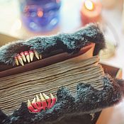 Канцелярские товары handmade. Livemaster - original item The Notebook is a monstrous book about monsters from Harry Potter. Handmade.