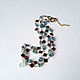 Necklace-chain made of garnet, apatite and beryl. Chain. Sonia Dov jewellery. My Livemaster. Фото №5