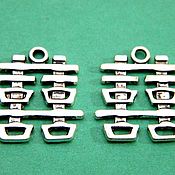 Separators for beads, for jewelry, 8 mm. 10 PCs