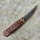 Knife 'Claw' h12mf stab.karelian birch. Knives. Artesaos e Fortuna. Online shopping on My Livemaster.  Фото №2