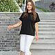 Basic Black Cotton T-shirt, T-shirts, Novosibirsk,  Фото №1