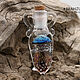 Order Jellyfish in jug - bottle pendant lampwork glass cork. Branzuletka (Branzuletka). Livemaster. . Pendant Фото №3