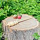 The Shortened spindle for spinning from Cedar Wooden spindle #B16, Spindle, Novokuznetsk,  Фото №1