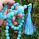 Rosary at 54 grains. Pure magic.Wonderful aquamarine. Rosary. Nelli- nsk (nelli-nsk). Online shopping on My Livemaster.  Фото №2