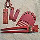 Set Decoration for women mahogany inlay mosaic wooden comb hairpin. Hairpins. Wooden combs inlay Hanto&Dokimo. My Livemaster. Фото №4