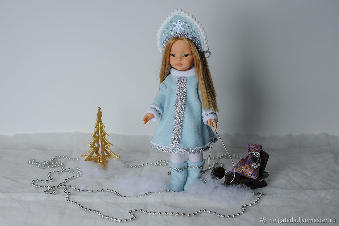 Поделки под елку к Новому году – куклы чулочные и шаржевые