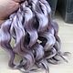 Natural hair for dolls (Orchid). Doll hair. Hair and everything for dolls. Интернет-магазин Ярмарка Мастеров.  Фото №2