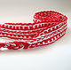 Woven belt 'Periwinkle' 1,6 m, Belts and ribbons, Starominskaya,  Фото №1