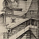  Рисунок Преображенской церкви. Кижский погост. Картины. dudoladi_art. Интернет-магазин Ярмарка Мастеров.  Фото №2