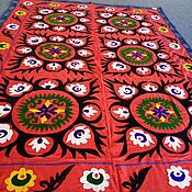 Для дома и интерьера handmade. Livemaster - original item Uzbek vintage suzani. blanket. Panels. SZT003. Handmade.
