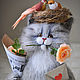 SPRING, HOWEVER! Knitted Tomcat, Stuffed Toys, Vologda,  Фото №1