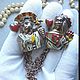 Antique brooches-Chatelaine King and Queen 1939. USA. Vintage brooches. Vintage  Jewelry  (Liliya). My Livemaster. Фото №4