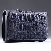 Сумки и аксессуары handmade. Livemaster - original item Women`s wallet with a coin holder made of genuine crocodile leather IMA0216E2. Handmade.