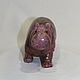  Pink Hippo. Stones. Igor. My Livemaster. Фото №5