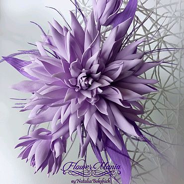 ФОАМИРАНОВЫЕ ФАНТАЗИИ. ЦВЕТЫмания (FLOWERmania). Цветы и флористика ручной работы - Ярмарка Мастеров Цветы и флористика ручной работы. Ярмарка Мастеров - ручная работа ФОАМИРАНОВЫЕ ФАНТАЗИИ. Handmade.