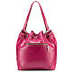 Order Women's leather bag 'Thelma' (Bordeaux). Russian leather Guild. Livemaster. . Shopper Фото №3