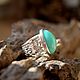Ring with chrysoprase. Rings. Beautiful magic stones (silakamnia). My Livemaster. Фото №6