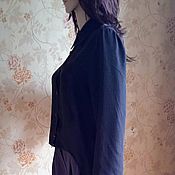 Оригинальное лиловое платье " Ромбы"