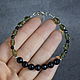Natural diaspore bracelet(sultanite), black tourmaline. Bead bracelet. naturalkavni. My Livemaster. Фото №5