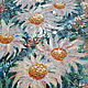 Order The painting ' Chamomile suns '. Picture&miniature lacquer painting. Livemaster. . Pictures Фото №3
