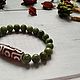A bracelet made of beads: Jade bracelet-talisman ' Source of prosperity and, Bead bracelet, Izhevsk,  Фото №1