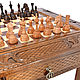 Card table carved chess 'Centurion' 60, Harutyunyan. Tables. H-Present more, than a gift!. Online shopping on My Livemaster.  Фото №2