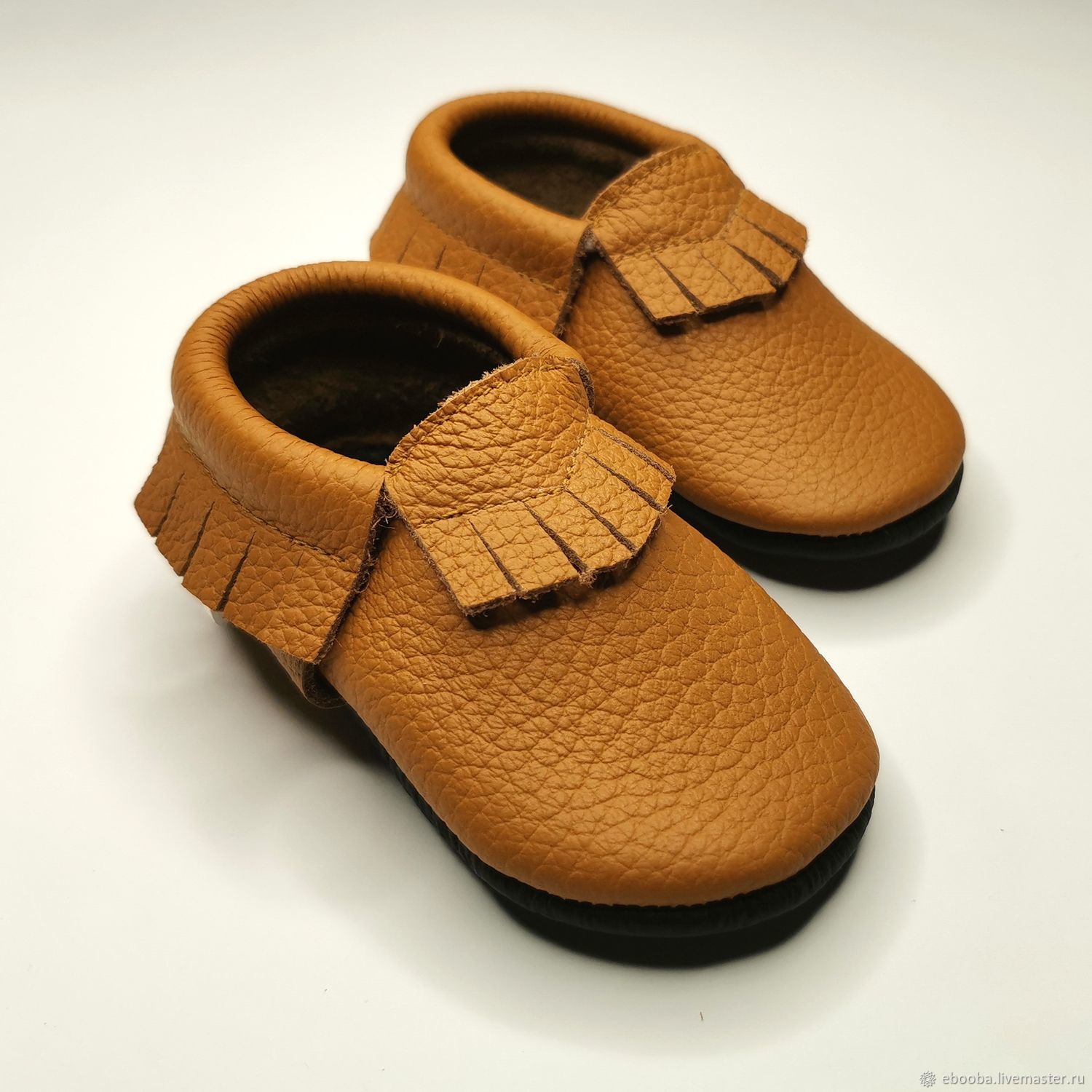 baby fringe moccasins
