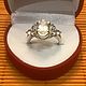 Заказать Серебряное кольцо с природным фенакитом - уральским алмазом. OLVIKSOL JEWELRY STORE. Ярмарка Мастеров. . Кольца Фото №3