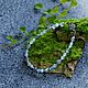 Bracelet made of natural aquamarine and labrador. Bead bracelet. kvk1. Online shopping on My Livemaster.  Фото №2