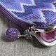 cases: Persian Lilac Beaded Eyeglass Case with Clasp. Eyeglass case. SilkArt Tatyana. My Livemaster. Фото №4