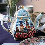 Чайная фарфоровая пара "Византия" со львом
