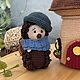Вязаный ежик мастер класс. Схемы вязания. Marybrowncraft вязаные подарки. Ярмарка Мастеров.  Фото №4