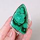 Brooch made of malachite. Brooches. Stones Gems from Siberia. Online shopping on My Livemaster.  Фото №2