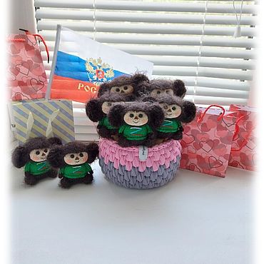 Куклы и игрушки ручной работы. Ярмарка Мастеров - ручная работа Ушастый_Друг_ЧВКашка_символ_оберег_сувенир. Handmade.