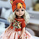 Order Clothes for Paola Reina dolls. Set - ' Three foxes'. DeSouris (desouris). Livemaster. . Clothes for dolls Фото №3