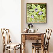 Картины и панно handmade. Livemaster - original item Painting Orchid flowers in oil on canvas. Handmade.
