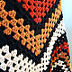 Crocheted shawl Granny square. Shawls. Shawl Masterpiece. My Livemaster. Фото №6