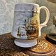Винтаж: Пивная английская кружка Churston Pottery. Кружки винтажные. Старая Англия. Ярмарка Мастеров.  Фото №5