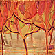 glass candle holder 'Autumn'. Candlesticks. Chibissowa. Online shopping on My Livemaster.  Фото №2